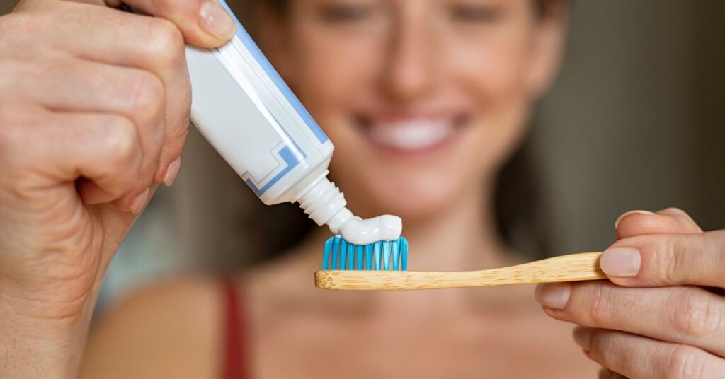 Right Toothbrush and Toothpaste